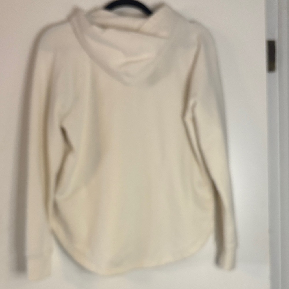 Eddie Bauer Cream Women's Hoodie - Picture 3 of 3